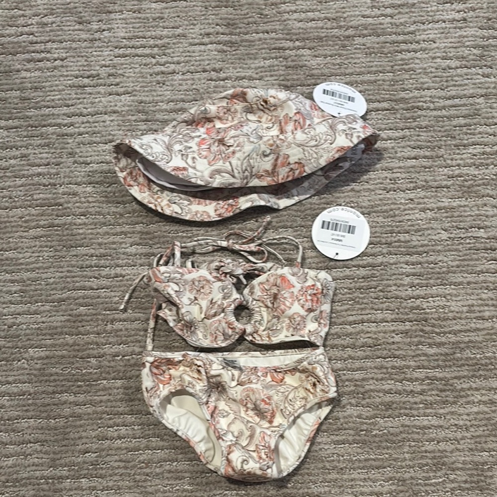 Montce Kids Matching Set in Cream and Pink